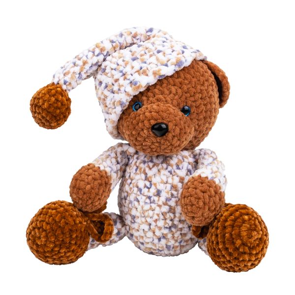 М'яка іграшка "Ведмідь коричневий" 0116 фото