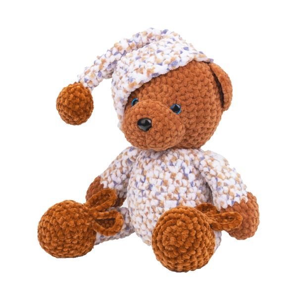 М'яка іграшка "Ведмідь коричневий" 0116 фото