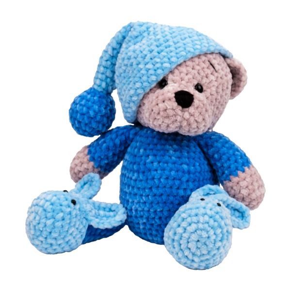 Мягкая игрушка "Медведь синий" 0118 фото