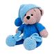 М'яка іграшка "Ведмідь синій" 0118 фото 2