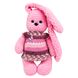 М'яка іграшка "Заєць рожевий" 0128 фото 3