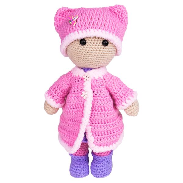 Мягкая игрушка "Кукла розовая" 0131 фото