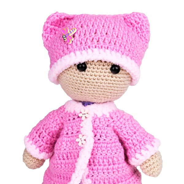 М'яка іграшка "Лялька рожева" 0131 фото